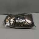 AOMEI Women's Luxury Metallic One Shoulder Sleeveless Elegant Pleated Long Dress (XX-Large, Gold)