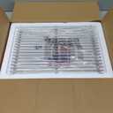 QuliMetal 18.75" 9MM Grill Grates for Weber Genesis II, Grill Parts for Weber Genesis II LX 300 Series, Genesis II E&S 310 315 320 325 340, Replacement Parts for Weber 66095, 304 Stainless Steel