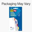 Redi-Tag Tiny Tabs, 144 Pack, Durable Page Markers for Organizing, Mini Flags for Highlighting Notes, Books and Documents, Permanent Adhesive, 6 Rainbow Colors, 0.375 x 0.375 inches (1016713)