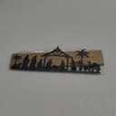 Pinkunn Metal Nativity Sets for Christmas Decorations Black Metal Nativity Scene with Wooden Base for Christmas Xmas Home Indoor Office Kitchen Table Shelf Mantel Tabletop Decor(Classic)