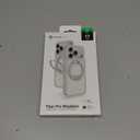 AMAZINGthing for iPhone 17 Pro [Titan Pro MagSpin Case], Built-in 360 Spin Stand, Designed for MagSafe Accessories, 12FT Drop Proof, Magnetic Phone Cover with Rotatable Kickstand, Clear