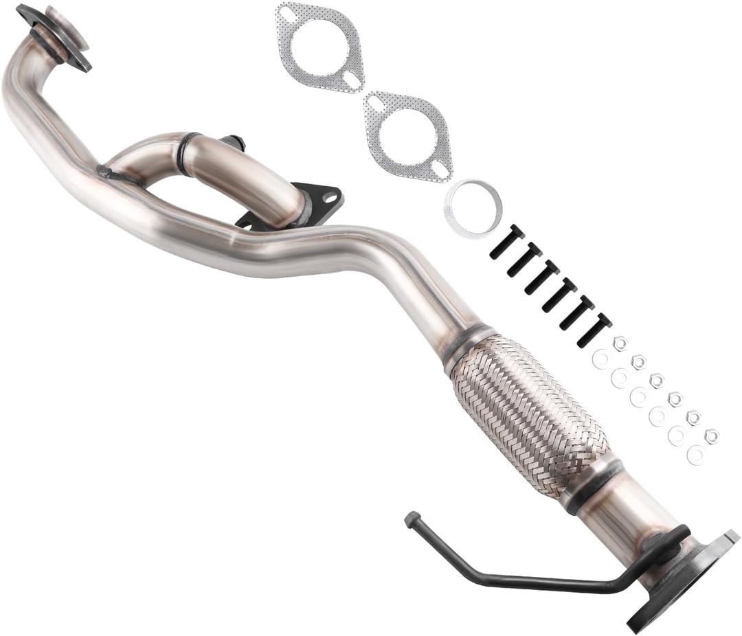 409 Stainless Steel Exhaust Stainless Y Flex Pipe Compatible with
