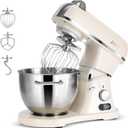 8.4QT Commercial Stand Mixer 800W with NSF Certified and Aluminum Die Casting, Mixers Kitchen Electric Stand Mixer Metal Food Mixer with Stainless Steel 8L Bowl, Dough Hook, Whisk and Beater