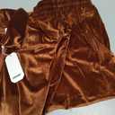 COOFANDY Mens 2 Piece Velour Tracksuit Full Zip Jackets Pants Velvet Jogging Suits Sweatsuit Set (Brown, XL)