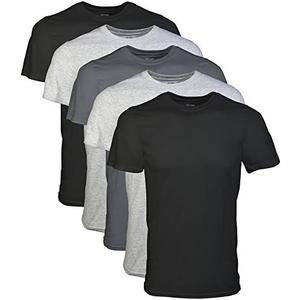 Gildan Men's Crew T-Shirts, Multipack, Style G1100 Medium, 5 Pack