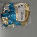 2 x Funny Dog Cat Cosplay Wig, Pet Wigs for Halloween, Christmas, Parties, Festivals, Dog Wigs for Small Medium and Large Dogs(Golden Braid)