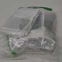 2 Pack Classroom Headphone Storage Organizer with 30 Pockets, PVC Clear Classroom Pocket Chart for Headphone Cell Phone Over-the-Door Hanging Headphone Holder Bag with 62 Labels(White)