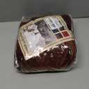 MIFXIN Wingback Side Chair Cover Dining Chair Slipcover 2 Pack Velvet Stretch Sloping Armchair Accent Chair Protector Seat Covers for Dining Room Banquet Home Decor (Coffee)