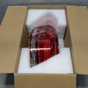 Dasbecan Driver Left Side Tail Light Assembly Compatible with 2014-2016 Mercedes Benz W212 E Class E250 E300 E350 E400 E550 E63 Rear Lamp Outer w/Led Bulbs Replaces# 2129061303 MB2804112