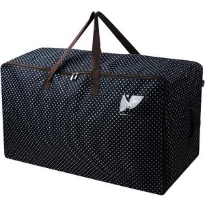 Waterproof Thick Over-Sized Organizer Storage Bag With Strong Handles for Travelling, College, Camping, Christmas, Festival Decorations