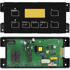 Durable Oven Range Stove Clock Control Board - Directly Replaces 5304518660, Designed for FRIGIDAIRE 316455400 Range Oven (Green)