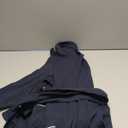 Men's Lightweight Waffle Bathrobe, Navy, Medium-Large