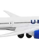 Daron Toy Airplane United Airlines Die-Cast Metal Model Airplane Toy with Plastic Parts for Kids Ages 3+