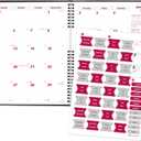 Brownline 2025 CoilPro Monthly Planner, 14 Months, December 2024 to January 2026, Twin-Wire Binding, 11" x 8.5", Black (CB1262C.BLK-25)