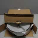 EWFEN 12 Inch Tri-Ply Stainless Steel Frying Pan, Compatible with All Cooktops Up to 600, Large Frying Pan with lids, Induction-Ready Skillet, Dishwasher and Oven Safe, Even Heat, 12" Pan+Handle+Lid