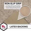 Mohawk Home Non Slip Rug Pad 10' x 14'- 1/4" Thick Felt + Latex Rubber Gripper - Dual Surface Cushion for Hardwood, Carpet, Tile Floors, Made in USA
