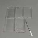 10oz Silver Bar Holder - 5Pcs Capsule Storage Container for 10 Ounce Bars