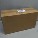 Orger 5 Pack Glass Door Knobs for Hallway and Closet, Crystal Passage Door Knobs with Round Diamond Shape, Non-Locking Interior Door Handles, Round Rosette with Satin Nickel Finish