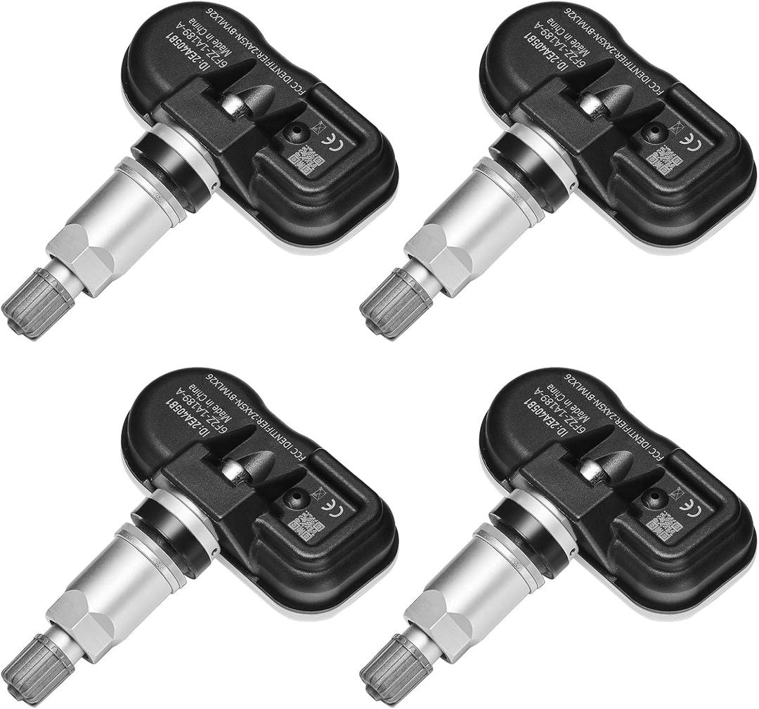 Tire Pressure Sensors 315MHz TPMS for Ford 2005-2011 Escape Edge Expedition Explorer Flex Focus F-150 Fusion Mustang Lincoln MKS MKT MKX MKZ Mazda Mercury Replace# 6F2Z1A189A 7L1Z1A189A