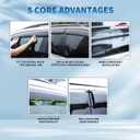 Window Visors Rain Guards for Volvo XC60 MK2 2018-2023+