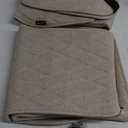 2pcs Sideless Car Seat Covers for All Seasons - Breathable Front Seats Cushions Non-Slip Bottom with Headrest Protectors - Universal Carseat Cover Fits for Most Vehicles Cars Van SUV Truck Beige