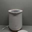 Keenray Upgraded Towel Warmer Bucket, Large Towel Warmer with 3 Heating Modes, Heat Time 30/45/60/90 Min Adjustable and Up to 24 Hour Delay Timer, Towel Heater for Oversize Bathrobes Blankets, CL1Plus (Clear White)