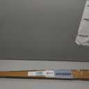 Ivilon Drapery Window Curtain Rod - End Cap Style Design 1 Inch Pole. 48 to 86 Inch Color Black