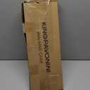 KingPavonini Canes for Women/Men with Second Handle, Foldable & Adjustable Walking Cane with 4-Pronged Base, Quad Cane for Stability, Standing, Balance, Leg Surgery Recovery (black)