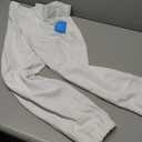 CHAMPRO Boys Stretch - Abrasion Resistant MVP Classic Baseball Pant, Grey, Large US