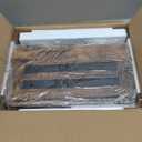 2 Step Wooden Step Stools for Adults Kids, Heavy Duty Stepping Stools Wooden Bed Step Stools for High Beds, NonSlip 2 Bedside Foot Stool with 500 Lbs Capacity, Kitchen, Bed, RVS Step, Rustic Brown