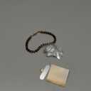 Gemstone Beaded Phone Charm Wrist Strap with Steel Cable Core Stringing, Detachable Phone Bracelet Strap with Metal Tether Tab