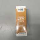2 x Bella All Natural Vitamin D3 K2 Liquid Drops 5000 IU (Unflavored)