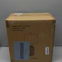 OYEARS 21" Boho Table Lamp for Living Room, Bedside Lamp for Nightstands, Rattan Lamp for Bedroom, Farmhouse Table Lamp for Room Decor, End Table, Retro, Brown, 1 Pack