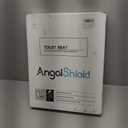 Angol Shiold Elongated Wooden Toilet Seat with Zinc Alloy Hinges, Easy to Install and Clean, Anti-pinch, Walnut