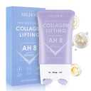 EELHOE Neck Lift Cream with AH8 & Retinol, 2-in-1 Neck Firming Cream with Double Rollers, Fast-Absorbing Formula for Wrinkles, Sagging Skin, Face Lifting, 4.23 oz