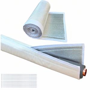 78.7" HVAC line Insulation wrap Duct Sleeve Cover - 5-Layer Professional Grade, Thermal & Condensation Control for Maximum Energy Efficiency, Suitable for Central air Conditioning and Heat Pumps