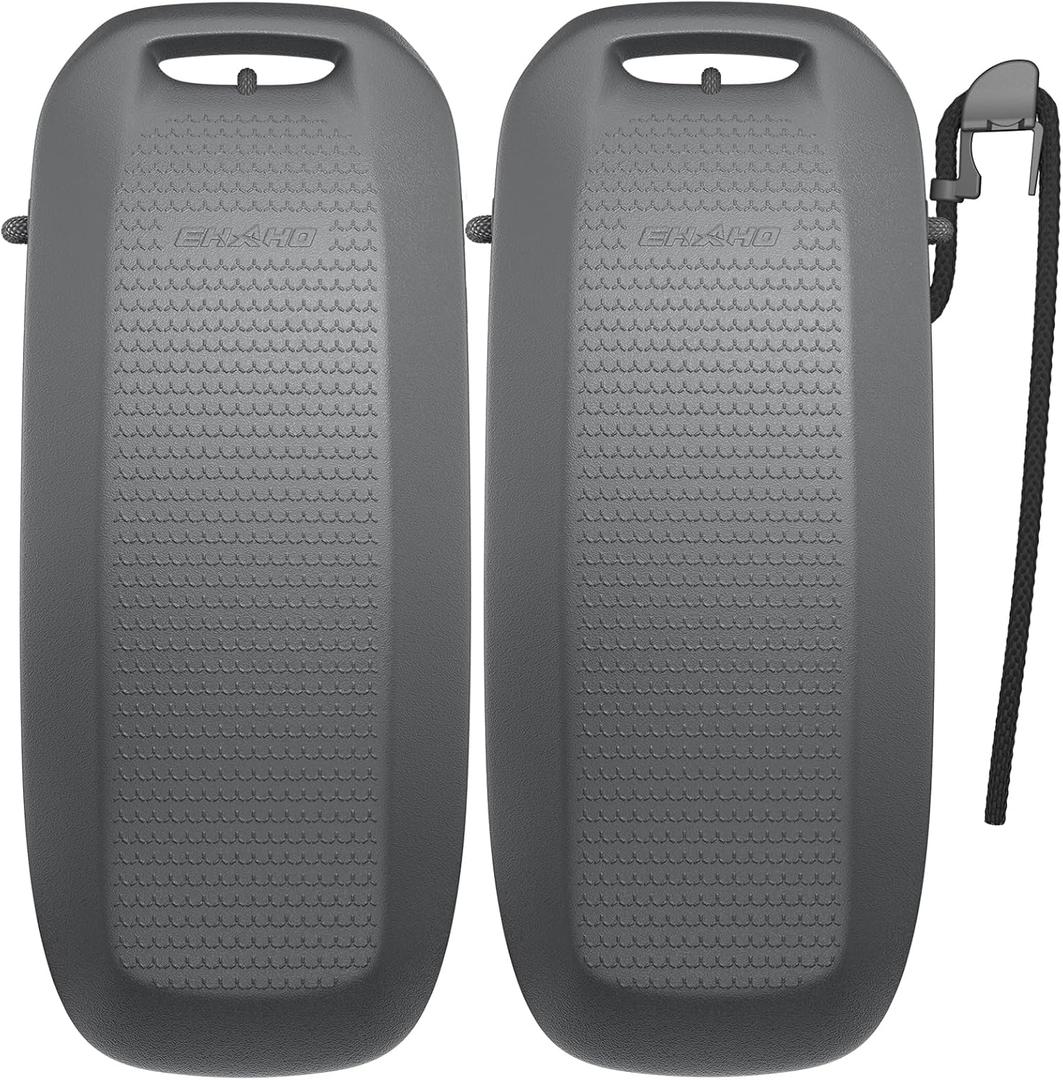 Ehaho Pontoon Boat Fenders, Boat Bumpers for Docking, High-Density EVA Foam with Secure Fit Lip and Locking Clips for Hull Protection