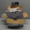 Heated Blanket Electric Blanket Throw - Fast Heating Blanket Throw Double Sided Sherpa Ultra Soft Cozy with 10 Heating Levels & 2-10 Hours Auto Off, Mashine Washable, 50 x 60 Inches, Grey