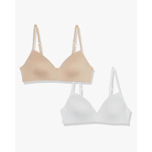 Calvin Klein Girls' Soft Cup Bralette, 2-Pack
30A