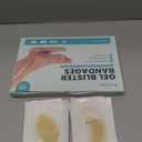 Promifun Blister Pads - 28 ct Water Resistant Hydrocolloid Bandages for Foot, Toe, Heel - Gel Blister Cushions for Prevention & Recovery, Variety Pack