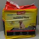 Glad for Pets Black Charcoal Puppy Pads 23" x 23" AllinOne Puppy Potty Training Pads That ABSORB & NEUTRALIZE Urine Instantly New & Improved Quality Puppy Pee Pads, (Pack of 1, 100 Count Total)