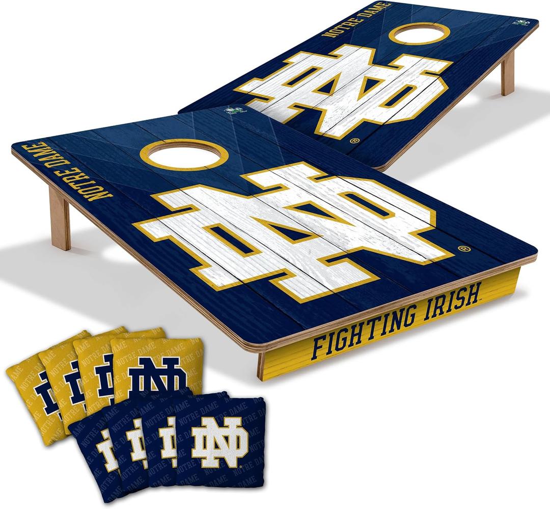 YouTheFan NCAA 2 x 3 Wood Cornhole Game with Logo Bags
