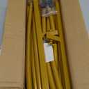 Round Golden Metal Balloon Arch Kit (6.7FT), Wedding Circle Backdrop Stand Frame for Birthday Party, Bridal Shower, Graduation, Photo Background Decoration.