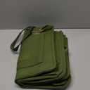 Canvas Tote Bag for Women,Women's Bags Crossbody Bags Work Laptop Tote Bag Large Handbags Purse for Travel Nurse Teacher (New Upgrade Army Green With Compartments and Side Cup Holders)