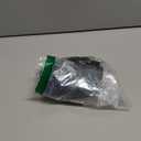 WDIRARA Men's Cut Out Front Mesh Sheer Mock Neck Long Sleeve Bodycon Party Blouse Tops (Black)