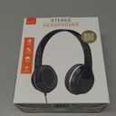 GPX IAH57B Wired Headphones Padded 3-d Accs Swivel Earcups/adjustable Headband