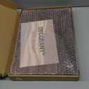 Solid Wooden Book Stand for Desktop Display & Reading 15.7" x 9.4" x 5.7 Extra Large Wood Open Book Holder for Cookbook, Bible, Recipe, Textbook, Magazine (N. American Black Walnut)