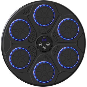 SGULNF Music Boxing Machine, 9 Modes & 9 Speeds, Wall-Mounted Punching Pad with Gloves for Adults, Kids, Women
