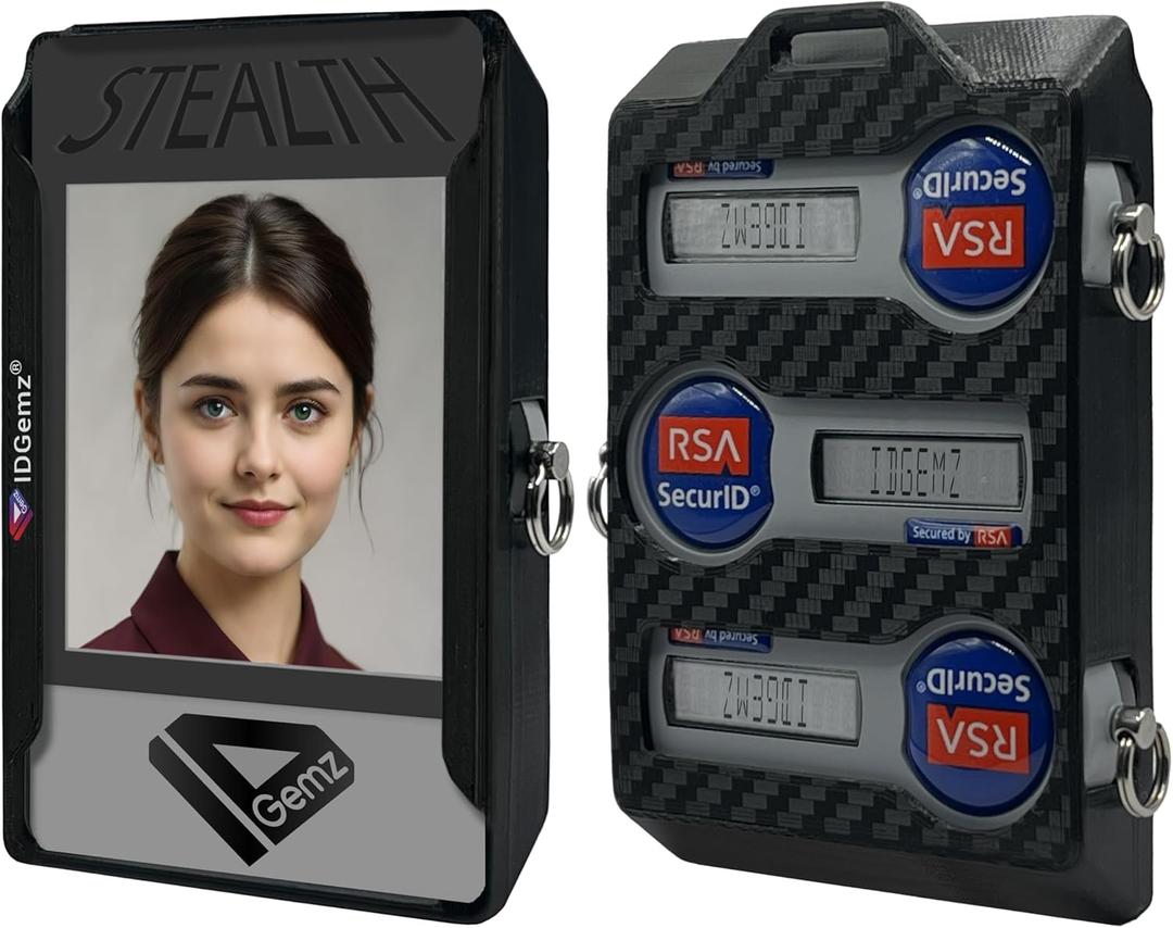 Badge Holder for RSA SecurID Tokens - Holds up to 3 Badges (Holds 3 Tokens)