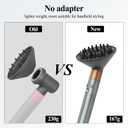 Large Diffuser Attachment Compatible with Dyson Airwrap HS01 HS05 HS08, Upgraded Hair Diffuser Nozzle to Dryer Faster and Define Curls Hair, Grey